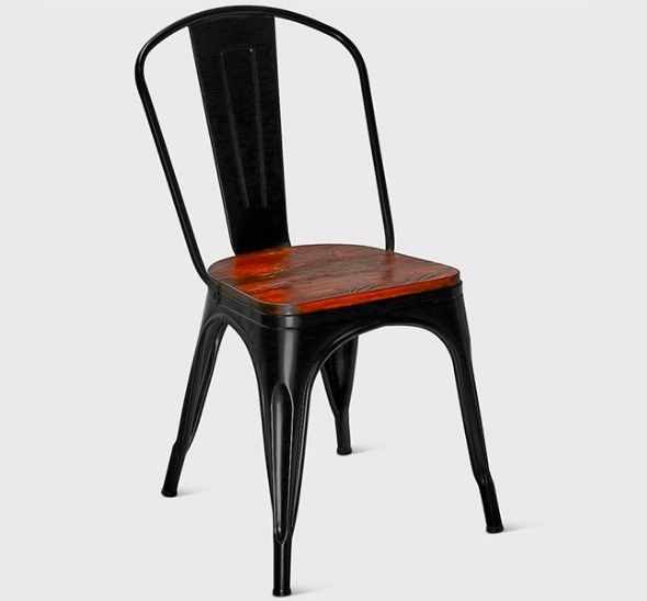 Стул Tolix чёрный