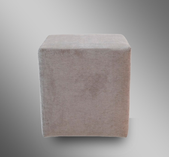 Пуфик Куб Серый