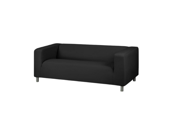 Диван Klippan трехместный черный