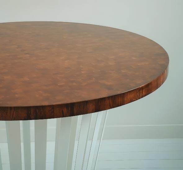 Стол со столешницей из дуба