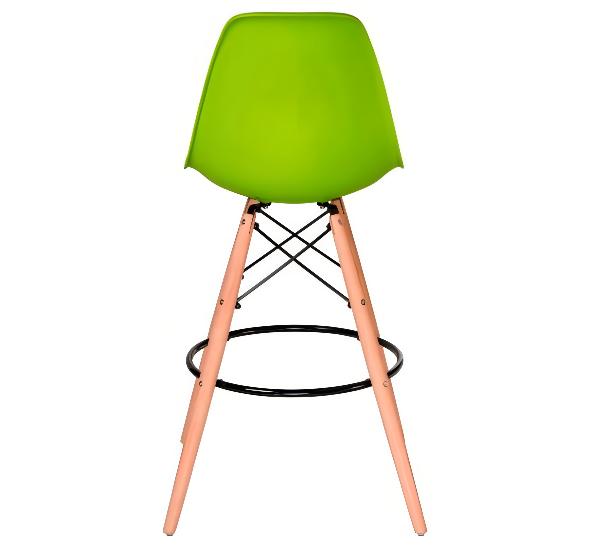 Стул барный Eames зеленый