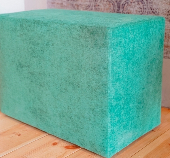 Пуфик прямоугольный Изумруд