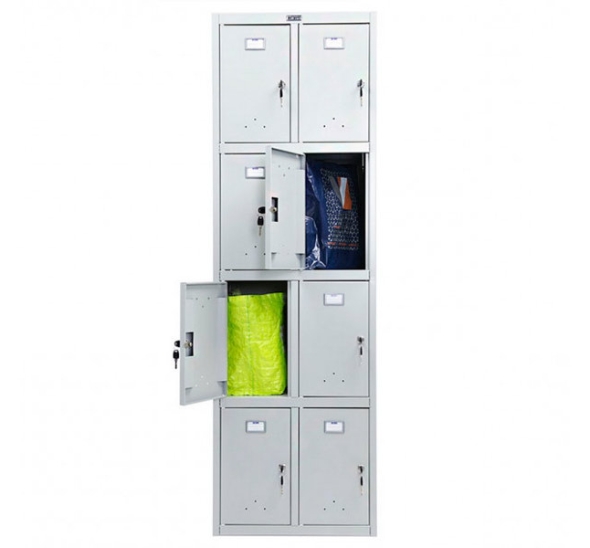 Шкаф локер на 8 секций