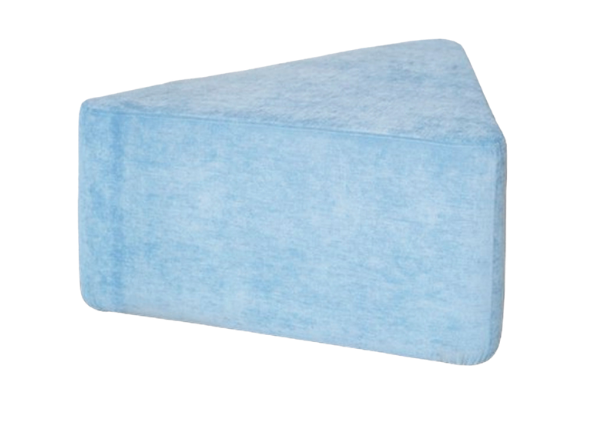 Пуфик Большой треугольник Небесно-голубой