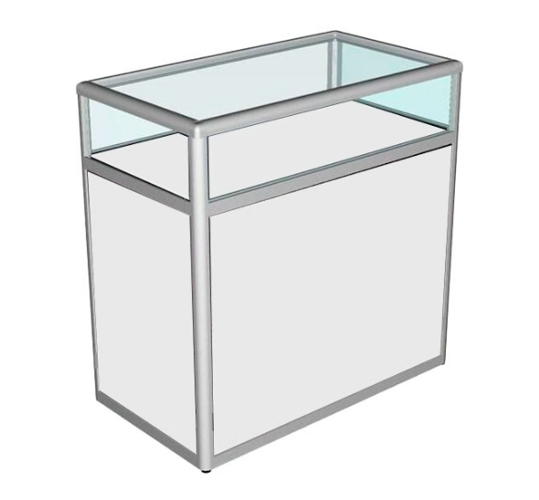 Витрина-прилавок белая