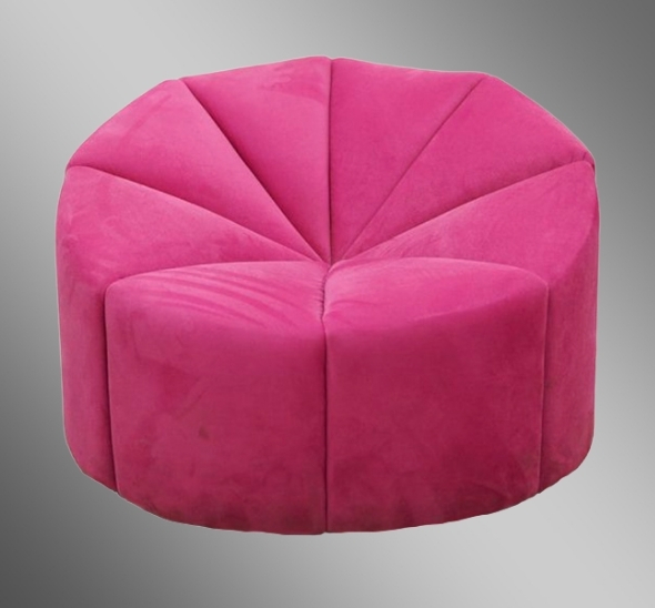 Кресло-пуф Вельвет Розовый