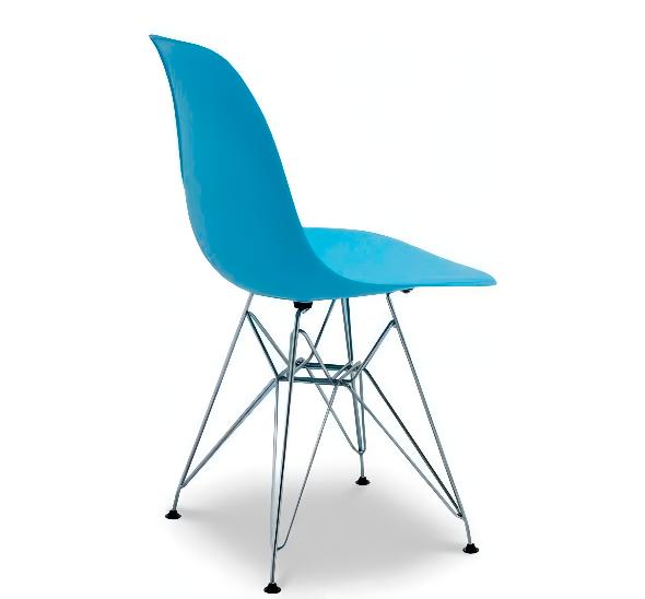 Стул Eames металл синий