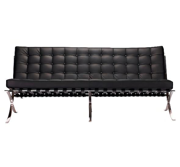 Диван Barcelona Loveseat sofa black