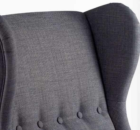 Кресло Страндмон Серое