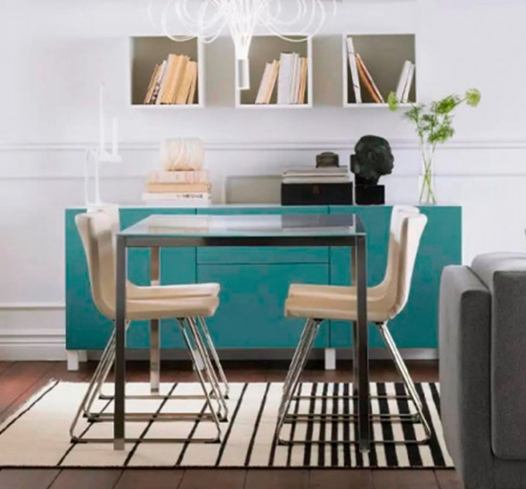 Квадратный стол в стиле Лофт