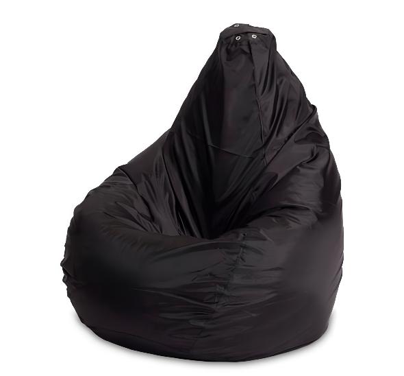 Пуф кресло-мешок черный