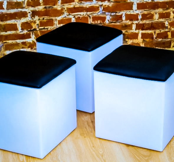 Пуф с подсветкой