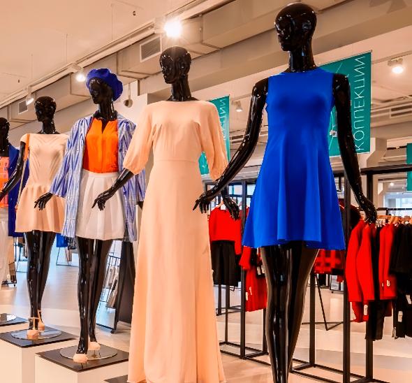 Манекен женский черный