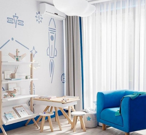 Кресло Cushion Blue