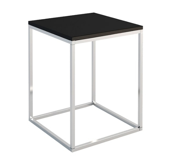 Стол-подиум Лаконичность с чёрной столешницей