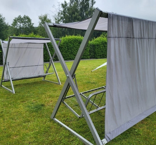 Качели трёхместные Сакура