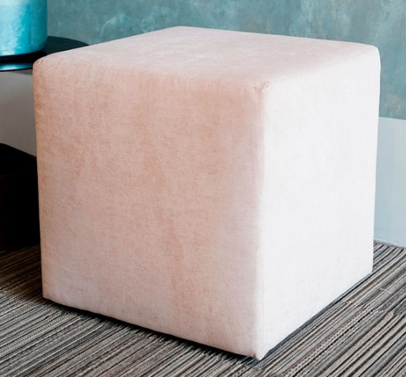 Пуфик Куб Шампань