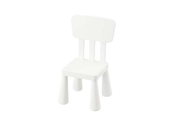 Детский стульчик Mammut белый