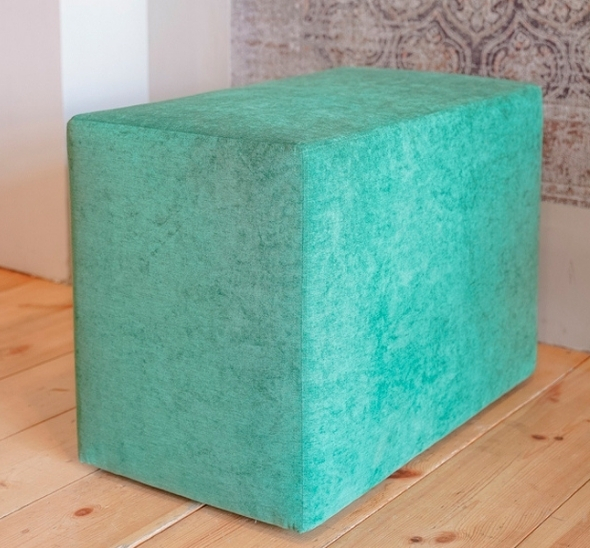 Пуфик прямоугольный Изумруд