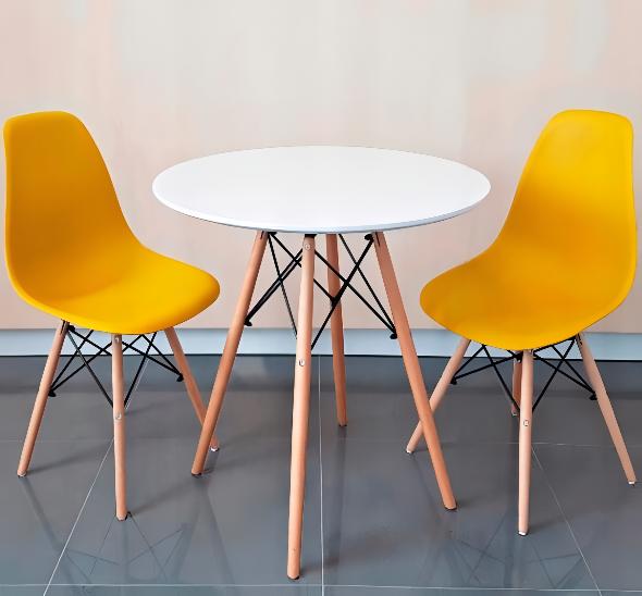 Стул Eames желтый