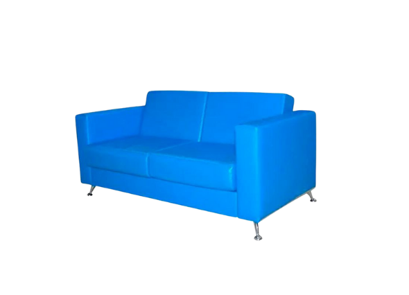 Диван Cube двухместный голубой