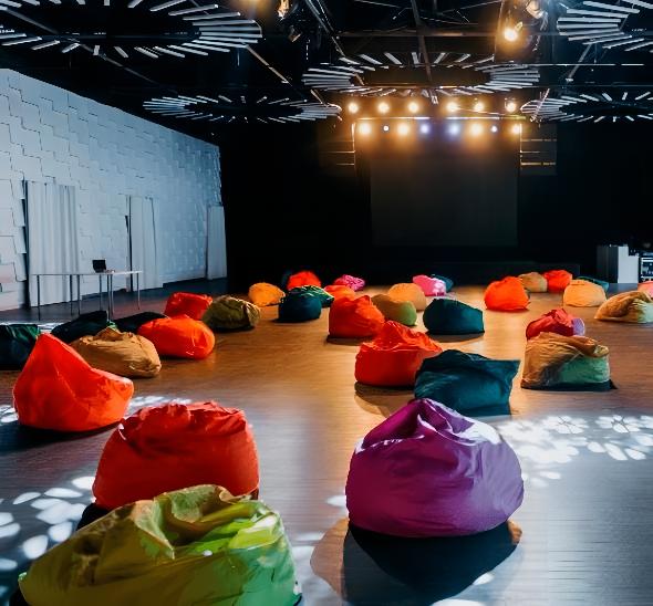 Пуф кресло-мешок салатовый