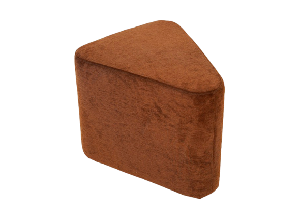 Пуфик треугольный Коричневый