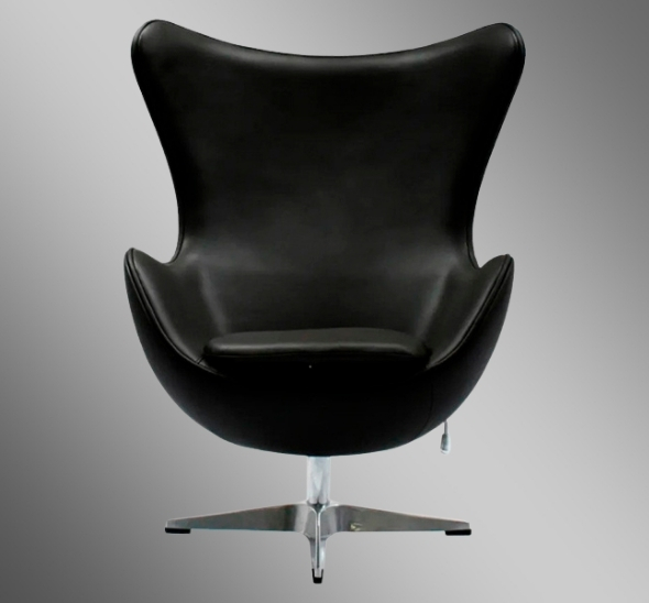 Кресло Egg Черное