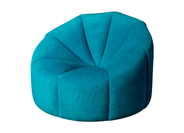Кресло-пуф Вельвет Аквамарин