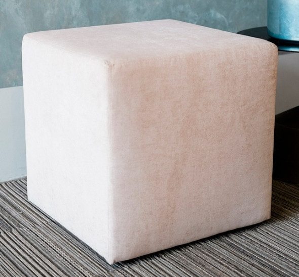 Пуфик Куб Шампань