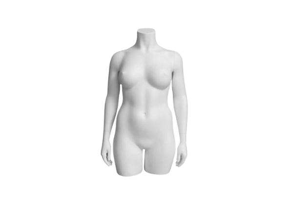 Женский удлинённый торс большого размера