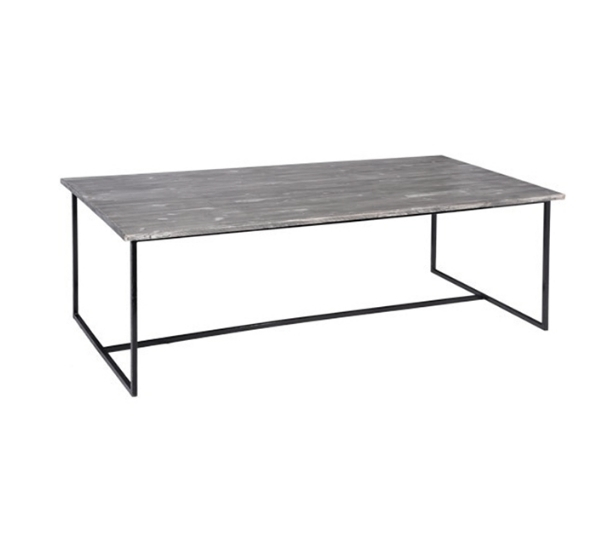 Стол деревянный LOFT Серый