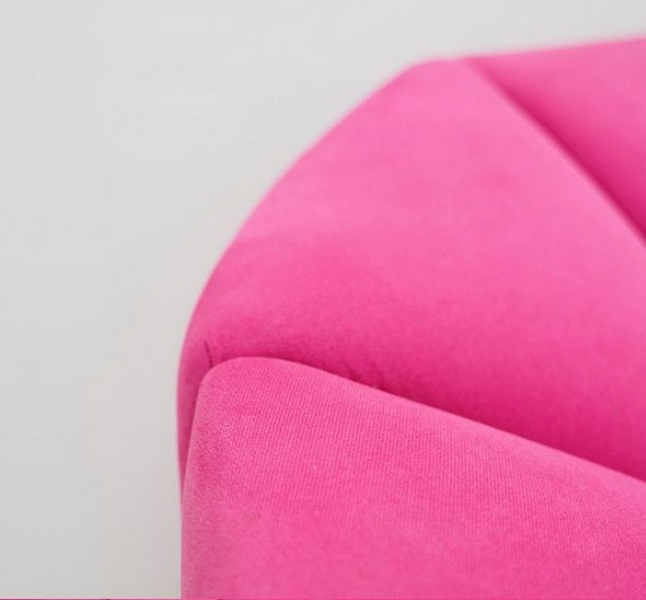 Кресло-пуф Вельвет Розовый