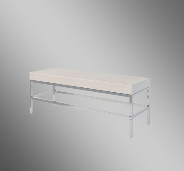 Банкетка белая