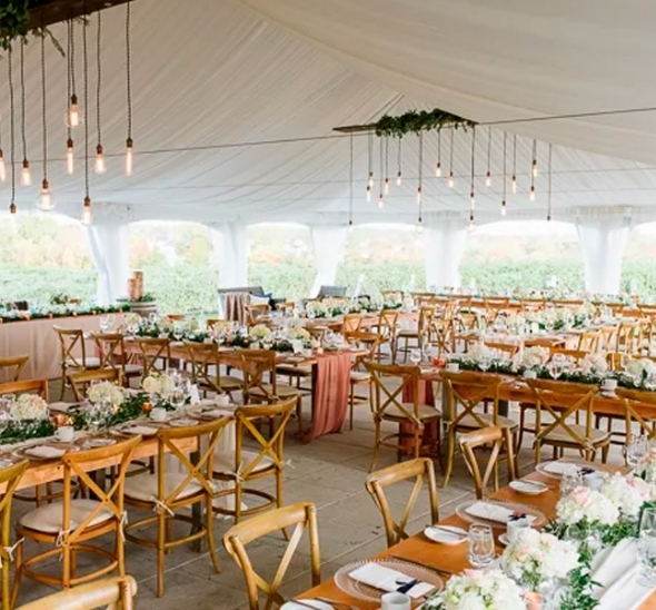 Стул Crossback Natural