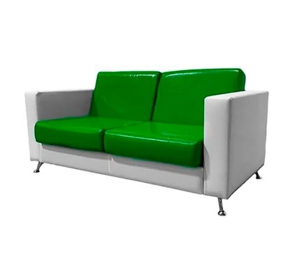 Диван Cube двухместный зеленый