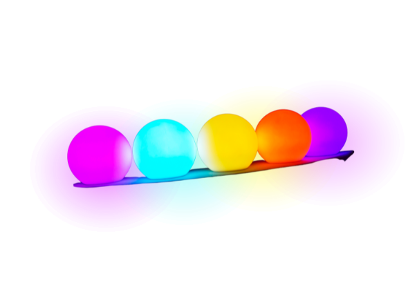 Светящийся шар декоративный