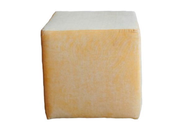 Пуфик Куб Желтый