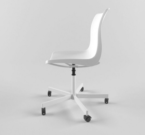 Стул пластиковый Snille белый