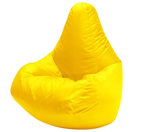 Пуф кресло-мешок желтый