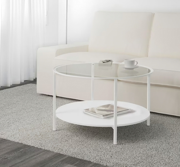 Стол стеклянный Круглый