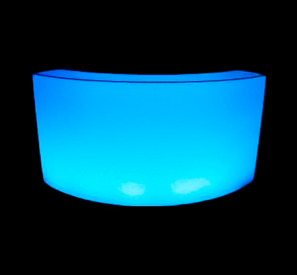 Круглая светящаяся стойка