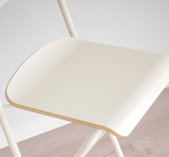 Стул барный складной Франклин белый