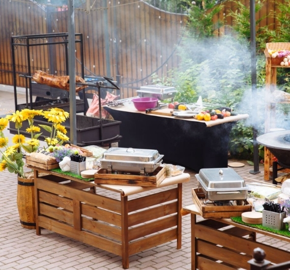 Стол фуршетный «Рустик»