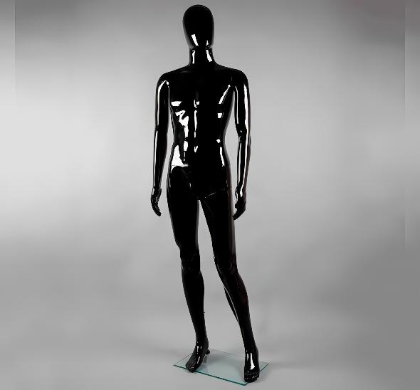 Манекен мужской черный