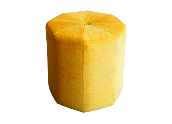Пуфик многоугольный Желтый