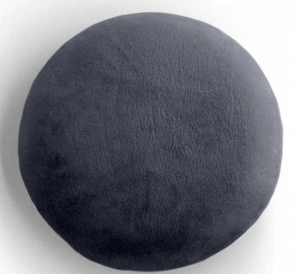 Пуфик Большой круг Серый