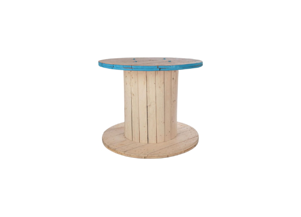 Стол катушка с кантом