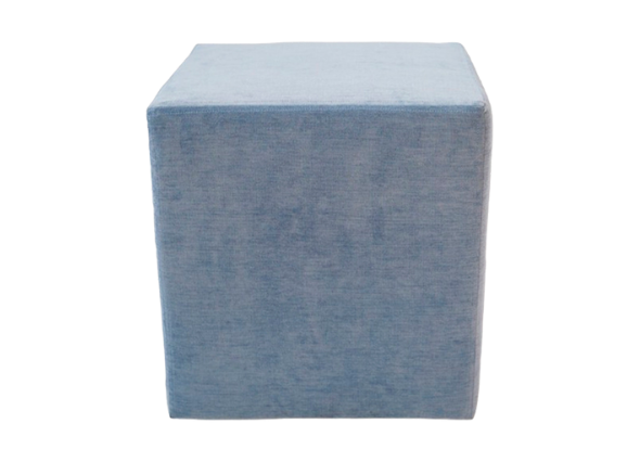 Пуфик Куб Небесно-голубой