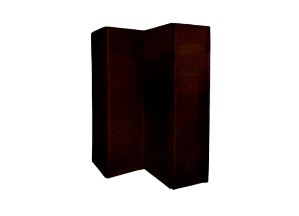 Складная ширма коричневая